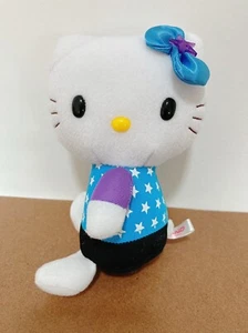 Hello Kitty Sanrio blue star Smiles 2006 Plush 6" Stuffed Toy Doll Japan - Picture 1 of 6