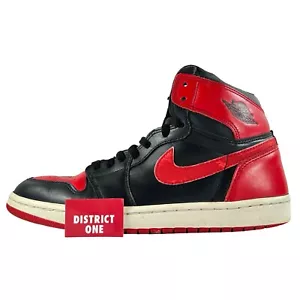 Air Jordan 1 Retro Bred 2001 - Size 9.5 - 136066 061 - Picture 1 of 8