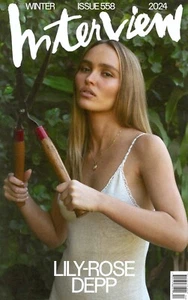 INTERVIEW MAGAZINE - ISSUE #558 - WINTER 2024 - LILY-ROSE DEPP - BRAND NEW - Picture 1 of 1