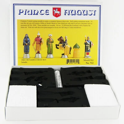 Prince August Hobby Casting Crusades Saladin Chess Sets moulds molds PA712