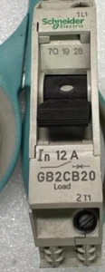 (HASTA 11) DISYUNTOR TELEMECHANIQUE GB2-CB20 1 POLO 12A IN12A - Imagen 1 de 5