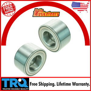 TRQ Front Wheel Bearing Module Left LH & Right RH Pair Set of 2 for Ford Toyota