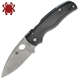 Spyderco Shaman CPM-S30V hoja lisa negro asas G10 C229GP - distribuidor autorizado - Imagen 1 de 4