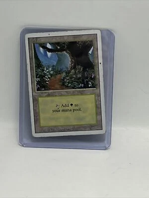 MTG  Magic the Gathering REVISED EDITION  FOREST #305 UNPLAYED - Image 1 of 2