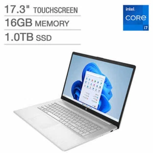 Portátil HP 17.3" Pantalla Táctil i7-1255U 16GB RAM 1TB SSD Backl kb W11 17-cn2165cl - Imagen 1 de 4
