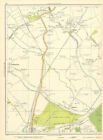 Lancashire Bootle Maghull Melling Netherton Aintree Kennessee Green 1935 Map