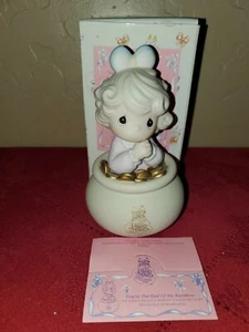 Precious Moments Figurine You're The End Of My Rainbow C0014 1993 - Picture 1 of 7