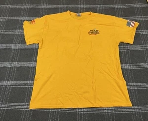 Vintage Gildan TEAM FISHEL T-Shirt Size L - Picture 1 of 9