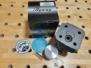 Hyway Nikasil Big Bore Zylinder Kit 58mm für Husqvarna 395, 395XP ersetzt 503-9 - Bild 1 von 9