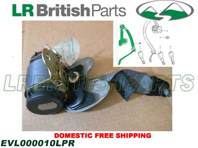 ПОДЛИННЫЙ LAND ROVER ЗАДНИЙ ВНЕШНИЙ РЕМЕНЬ БЕЗОПАСНОСТИ FREELANDER EVL000010LPR Б/У - Изображение 1 из 4