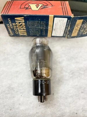 Visseaux 6L6G 6L6 KT66 Doble Pan Getter Probado Nuevo de Lote Antiguo Foto 1 de 4