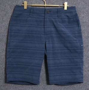 Pantalones Cortos Kuhl Hombres 30 Azul Silenciado Kargo Sin Forro 11" Campamento Diario Caminata Peces Usados en Excelente Condición - Imagen 1 de 6