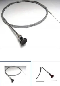 Aircraft Throttle Control Cable Spruce Aircraft ACS Products A-740BL0720 72” NOS - Picture 1 of 5
