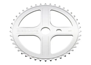 Redline Flight MX-II Chainwheel - Silver - 44 Teeth Retro Old School BMX Style - Picture 1 of 1