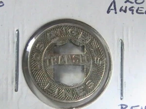 TRANSIT-TOKEN KALIFORNIEN LOS ANGELES TRANSITLINIEN KALIFORNIEN AC # 450-JV - Bild 1 von 4