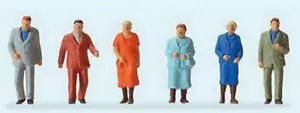 Preiser 14059 HO Scale Pedestrians -- Passers-By - Picture 1 of 4