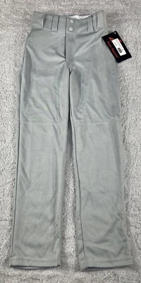 All Star Youth Baseball Pants SML NWT Boy's Game Practice Gray Style BSP2Y-RF - Image 1 of 4