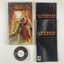 God of War Chains of Olympus for Playstation PSP CIB COMPLETE TESTED BLACK LABEL