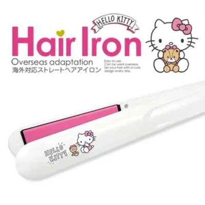 Sanrio Hello Kitty Straight Hair Iron Overseas support 100V/240V specifications - Picture 1 of 8
