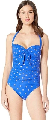 Traje de baño de una pieza Lilly Pulitzer para mujer 182643 Plumeria talla 2 Foto 1 de 2