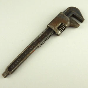 Vintage Moore Drop Forging Co 9" Affe Schraubenschlüssel USA - Bild 1 von 12