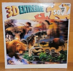 Master Pieces 3D Extreme CALL OF THE WILD 500 pc Puzzle, 413.61, Excellent