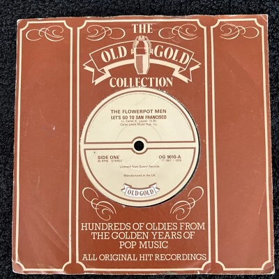 The Flowerpot Men - Let's Go To San Francisco / Sweet Baby Jane 7'' TESTED VG - Image 1 of 4