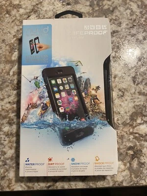 Lifeproof Nuud Series Waterproof Case for iPhone 6 Plus (5.5inch) - Black - Image 1 of 3