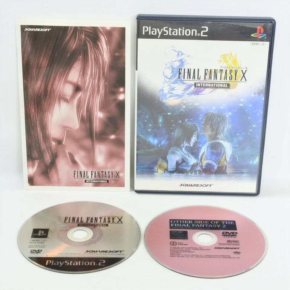 FINAL FANTASY X INTERNATIONAL PS2 Playstation 2 For JP System ccc p2 - Image 1 of 3