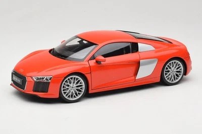 18052W Audi R8 V10 Coupe Red Welly 1:18 - Image 1 of 4