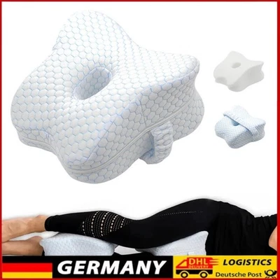 Kniekissen Orthopädisches Seitenschläfer Schlafkissen Beinkissen Seitenschläfer~ - Bild 1 von 4