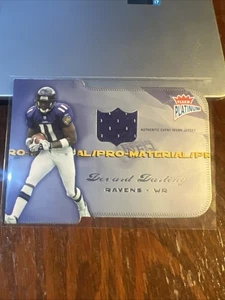 Devard Darling 2004 Fleer Platinum Pro Material Jersey Die Cut Card #PMDD /99 - Bild 1 von 7