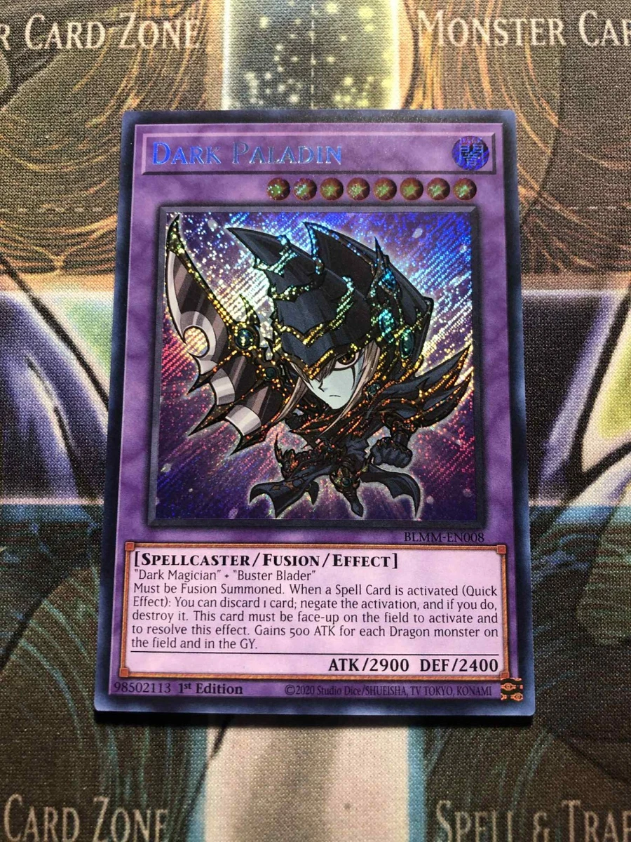 Dark Paladin Yu-Gi-Oh! TCG Secret Rare Individual Collectible Card