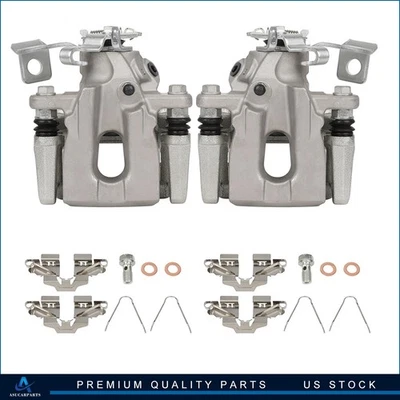 Par de pinzas de freno traseras con soporte para Toyota Prius 2012 2013 2014 2015 enchufables Foto 1 de 4