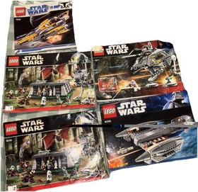 Lego Star Wars Manuals For 8038, 7669, 7671 And 8095-please See Description