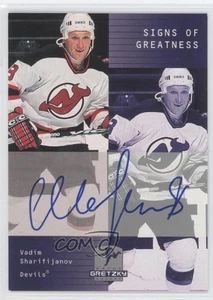 1999 Upper Deck Wayne Gretzky Hockey Signs of Greatness Vadim Sharifijanov Auto - Picture 1 of 3
