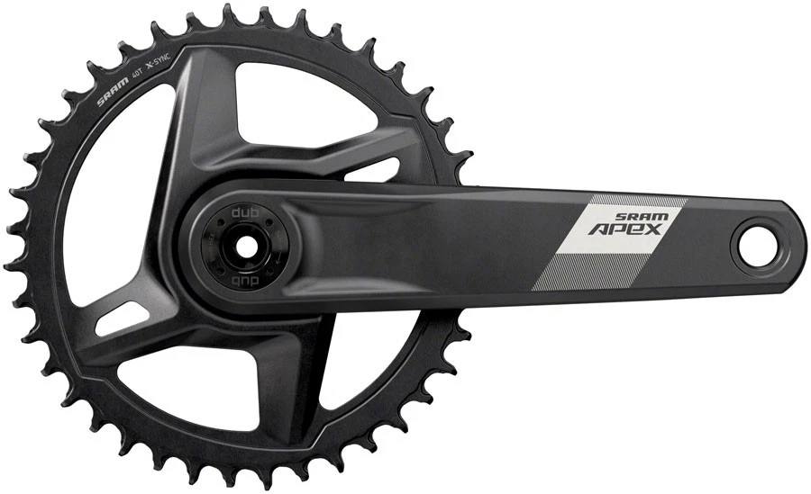 SRAM Ape Wide Crankset 170mm 12-Speed 40T Aluminum Chainring DUB Spindle