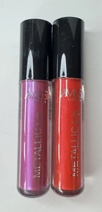 Amuse Metallic Lipgloss Duo - Red & Purple High-Shine Shades - Bild 1 von 2