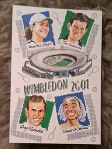 Wimbledon 2001 Postcard - Picture 1 of 2