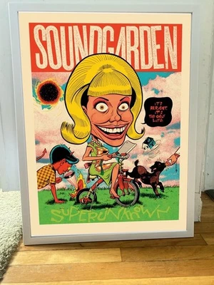 Soundgarden Superunknown 30th Anniversary Poster