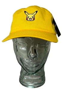 The Hundreds x Pokemon Pikachu Strapback Hat NWT Yellow Rare - Picture 1 of 7
