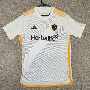 Adidas LA Galaxy Trikot Herren Large weiß 2004 Home MLS Fußball Neu mit Etikett Football - Bild 1 von 7
