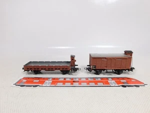 ED109-0,5# 2x Märklin H0 00 AC Guss Wagen 2 KLEINSTTEILE FEHLEN 316 N 323 - Picture 1 of 5