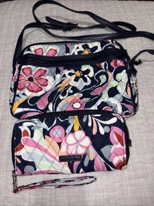 Juego de Cartera y Chequera Vera Bradley Mod Paisley - Usado Una Vez - Excelente Estado - Imagen 1 de 14