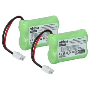 2x Akku für SL30013 400mAh 2,4V - Afbeelding 1 van 9