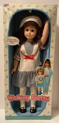 EG EEGEE WALKING BONITA MUÑECA 1991 GOLDBERGER TIPO PLAYPAL MUÑECA TAMAÑO REAL 31” NOS Foto 1 de 4