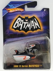 Hot Wheels Batman Edition: 1966 TV Batcycle Diecast Car 2007 - Picture 1 of 7