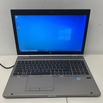 HP EliteBook 8560p 15" Core i5-2540M 2.6GHz 8GB 320gb Hhd  W10 Need Battery - Image 1 of 4