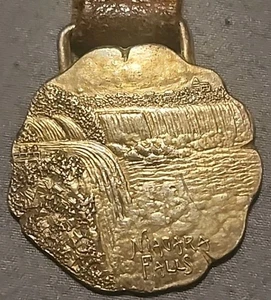 Vintage Niagra Falls Uhrenanhänger mit Armband Robbins Co. - Bild 1 von 4