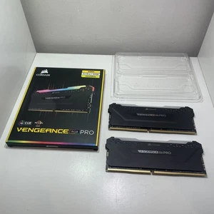 Corsair VENGEANCE RGB PRO SL 32GB (2x16GB) DDR4 DRAM 3600MHz CL18 Memory Kit - Picture 1 of 8